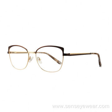 Ladies Designer Metal Optical Frames Eyewear